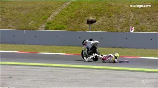 Biggest crashes - MotoGP™ Catalunya 2013