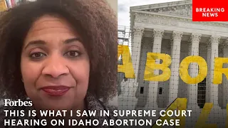 This Is What I Saw In Supreme Court Hearing On Idaho Abortion Case: National Women's Law Center CEO