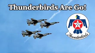 SUN 'N FUN 2024 Full Thunderbirds Performance - RAW AUDIO