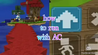 how to walk with auto clicker in bedwars [blockman go]