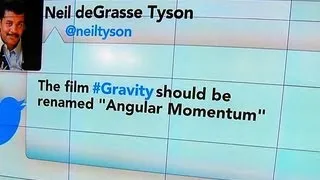Neil deGrasse Tyson on "Gravity" critique: "Chill out, people. I'm just talking about a movie"