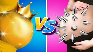 웃겨 죽는 가난 VS 부자 임신의 순간들! Kaboom! Energy, 재미있는 임신 상황들!