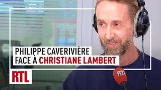 Philippe Caverivière face à Christiane Lambert