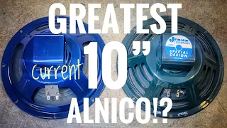 Which is the greatest current 10" ALNICO guitar speaker?
