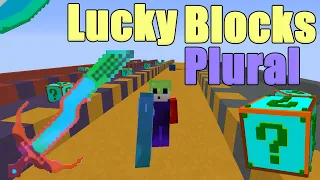 ¡DESCARGAR LUCKY BLOCKS PLURAL EN 2021! (ARMAS GIGANTES) | MINECRAFT 1.8