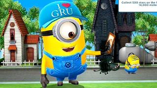 Mel Minion with I Love Gru Hat in lvl 466 - Double objective task ! Minion rush old version