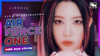 ‘Air Force One’ by ODD EYE CIRCLE - Line distribution