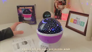 Dream Rotating Projection Lamp | Rotating LED Starry Sky Lamp ✨ Reviews
