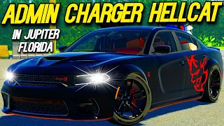 DRIVING AN ADMIN *CHARGER HELLCAT* IN JUPITER FLORIDA!