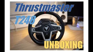 Thrustmaster T248 steering/racing wheel - Unboxing and Setup