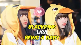 BLACKPINK LISA BEING A BABY