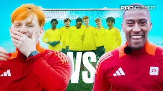 10 GOALKEEPERS vs ANGRY GINGE & YUNG FILLY 😂 | Pro:Direct Soccer