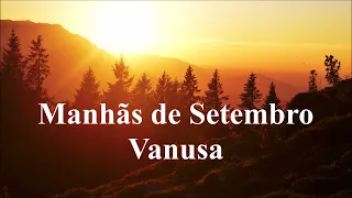 Manhãs de Setembro - Letra - Vanuza