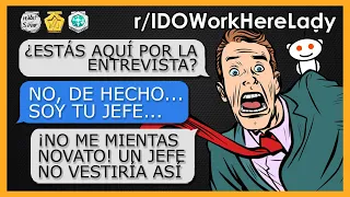 "NO ESTOY AQUÍ POR LA ENTREVISTA DE TRABAJO, YO TRABAJO AQUÍ" N°6 - (r/YoSiTrabajoAquí)