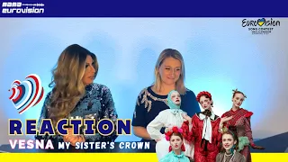 🇨🇿 Czechia | Vesna - My Sister's Crown - First Reaction - Eurovision 2023