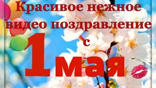 С праздником первого мая ! Красивые видео поздравления с 1 мая на YouTube !