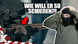 Ex SEK Beamter reagiert auf K11: Wie will er so schießen?!