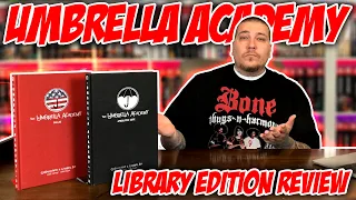 UMBRELLA ACADEMY Library Editions vol 1 & 2 Review | Dark Horse Comics | Netflix