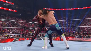 Seth Rollins vs. Nakamura vs. Damian Priest WHC Tournament (1/2) - WWE RAW 5/8/2023
