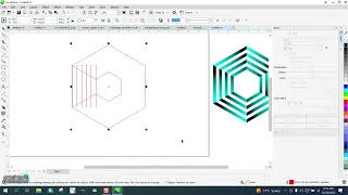 Corel Draw Tips & Tricks 6 Sided Polygon 3D look