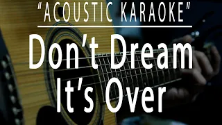 Don't dream it's over - Crowded House (Acoustic karaoke)