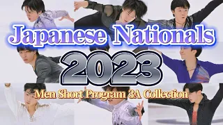 Japanese Nationals 2023 Men SP 3A Collection