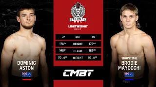 Eternal MMA 75: Dominic Aston VS Brodie Mayocchi - MMA Fight Video
