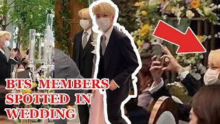 BTS's J-Hope spotted with blonde hair at his sister Jiwoo's wedding