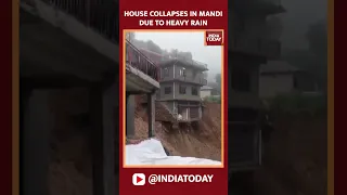 Himachal Landslide: House Collapses Due To Heavy Rains In Himachal As Landslides Strike | HP Rains