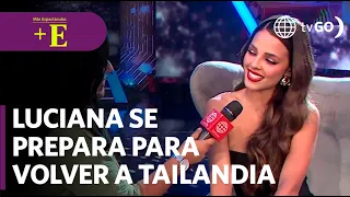 Luciana Fuster se prepara para volver a Tailandia | Más Espectáculos (HOY)