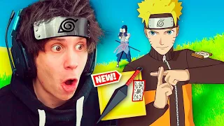 ABSOLUTA LEYENDA DEL GAMING REACCIONA A NARUTO X FORTNITE