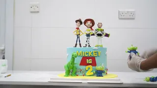 Toy Story Cake (Making) #cake #cakedecorating #cakedesign