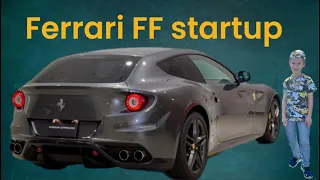 Ferrari FF start up