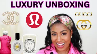 LUXURY UNBOXING HAUL | FRAGRANCE | SKIN CARE | NEW BAG | GUCCI | CHANEL