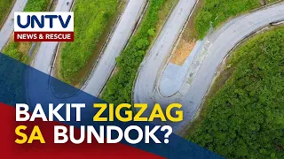 ALAMIN: Bakit zigzag o liku-liko ang disenyo ng mga kalsada sa bundok?