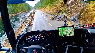 POV Driving Scania S540 - Norway 🇳🇴Road 72. Jamtlandsvegen and Road 322. Sweden 🇸🇪 HD 1080/30p.