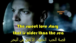 Love Story ( lyrics with Arabic subtitle ) hd -   A new vision