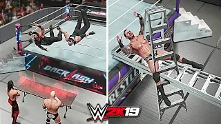 WWE 2K19 Top 10 Awesome Moments vs Epic Fails!! Part 5