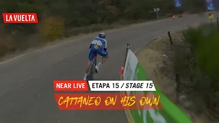 Cattaneo on his own - Stage 15 | La Vuelta 20