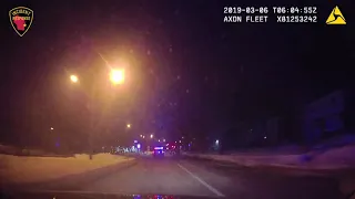 Dash Cam: Police pursuit in Milwaukee on March 6, 2019