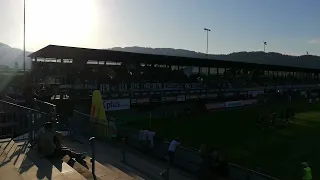 Sturm Graz Fans in Lustenau 19.08. #sturmgraz #österreich #voralberg #austria #lustenau #graz