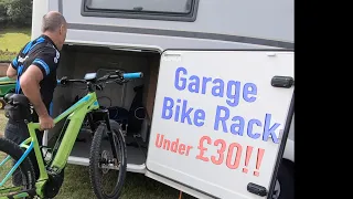 UNDER £30 - Securing Bikes in a Motorhome Garage