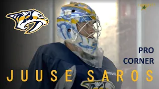 Entiset lupaukset - PRO Corner - Juuse Saros (Nashville Predators)