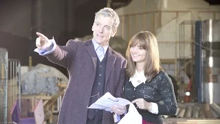 Jenna Coleman reflects on her time with Peter Capaldi - Doctor Who: Series 9 (2015) - BBC