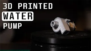 Do 3D Printed Water Pumps Work?