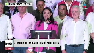 Alejandra del Moral reconoce su derrota en el Estado de México | Elecciones 2023 | Imagen Noticias