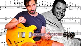 Oscar Peterson Bebop-Blues Lesson for Guitar