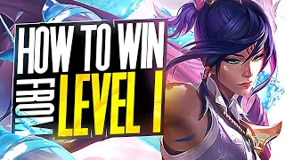 HOW TO WIN FROM LEVEL 1 | How To Win Your Lane From Level One | Challenger Guide