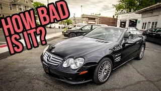 Here's Everything Wrong With My $8,900 Mercedes-Benz SL55 AMG