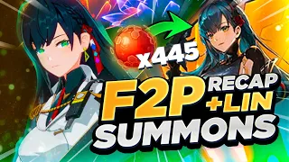 445 Pulls! Did I manage to get A6 Lin? | Pre 2.1 F2P Recap - Tower of Fantasy